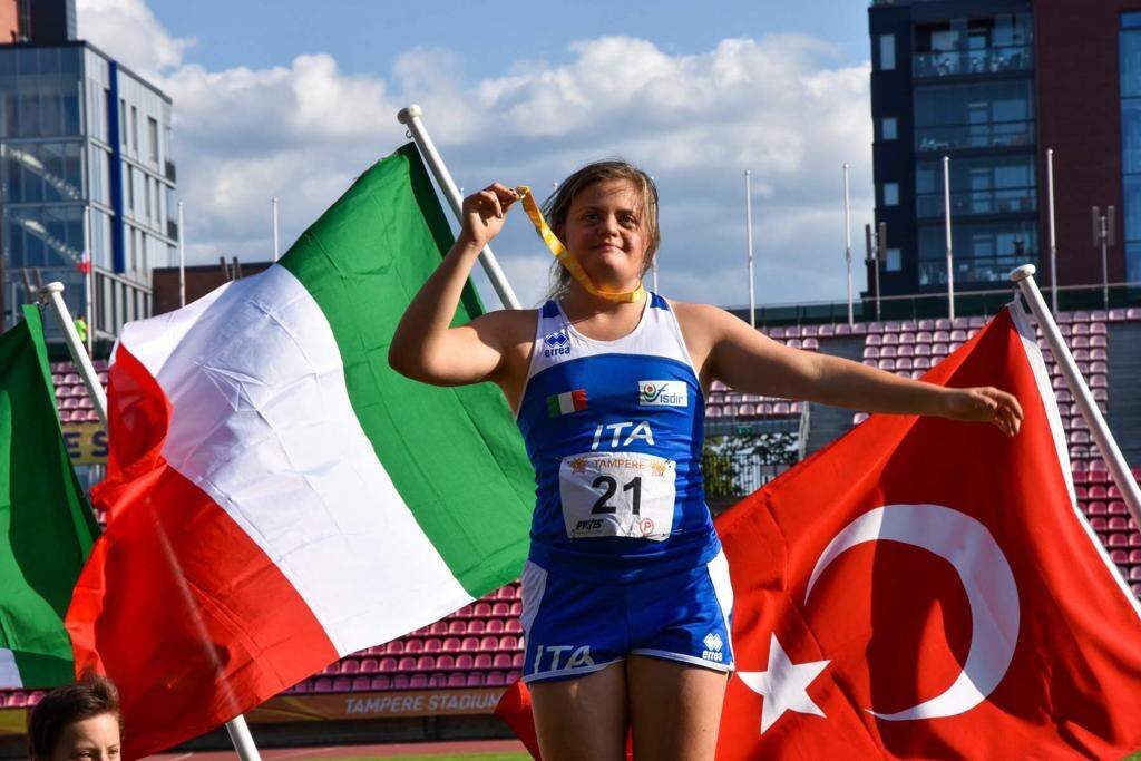 Sezione Team Ability -Nicole Orlando ai Campionati Europei