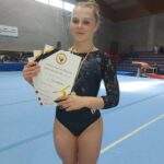 C.S. 15 -2022 (01-11-2022) TRE MEDAGLIE D’ARGENTO AD ARIANNA BOCCHIO RAMAZIO DELLA GINNASTICA LA MARMORA NEL CAMPIONATO INDIVIDUALE DI ARTISTICA NELLA MASCHILE INTERREGIONALE BENE ANDREA CERRUTI