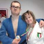 C.S. 20 -2023 (27-06-2023) CON I COLORI DELLA LA MARMORA ORO E ARGENTO A LIVELLO NAZIONALE PER MARTINA TOMBA E FRANCESCO VERRENGIA NEI CAMPIONATI ASSOLUTI DI JUDO DELLA FISDIR.
